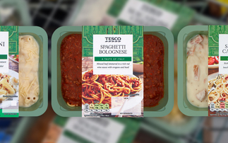 Tesco debuts 'fully circular' recycled ready meal trays