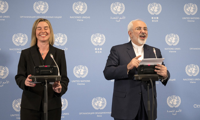 EU has lifted Iran sanctions after nuclear deal compliance: European source EU has lifted Iran sanctions after nuclear deal compliance: European source