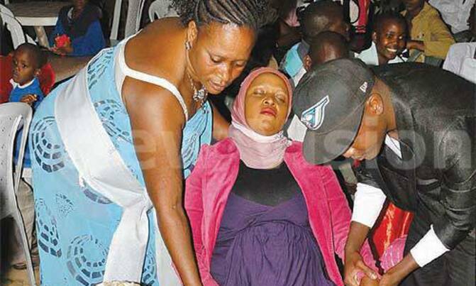 Omulangira Suuna''s girl faints at engagement party Omulangira Suuna''s girl faints at engagement party