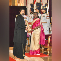 Musician Ricky Kej honoured with Padma Shri; goes barefoot to receive the award