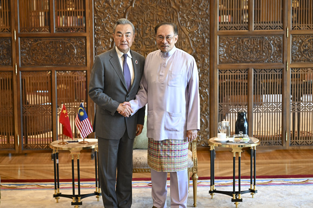MALAYSIA-PUTRAJAYA-PM-CHINA-WANG YI-MEETING