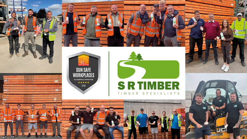 SR Timber awarded sun safe workplace accreditation