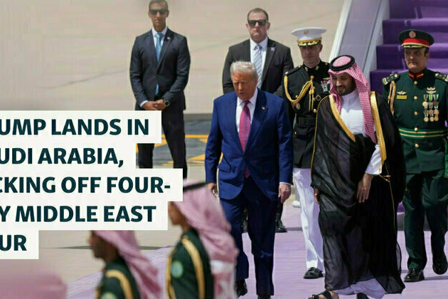 Trump Lands In Saudi Arabia, Kicking Off 4-Day Middle East Tour