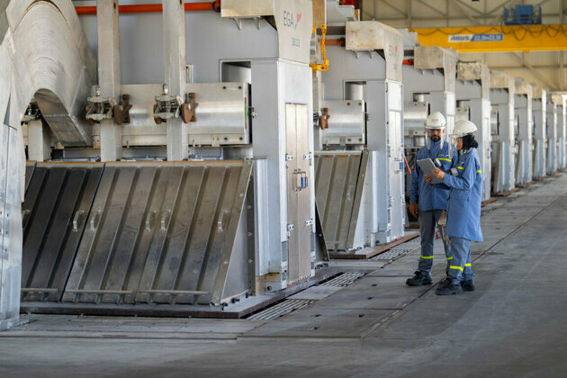 EGA begins production with its next-generation smart smelting technology