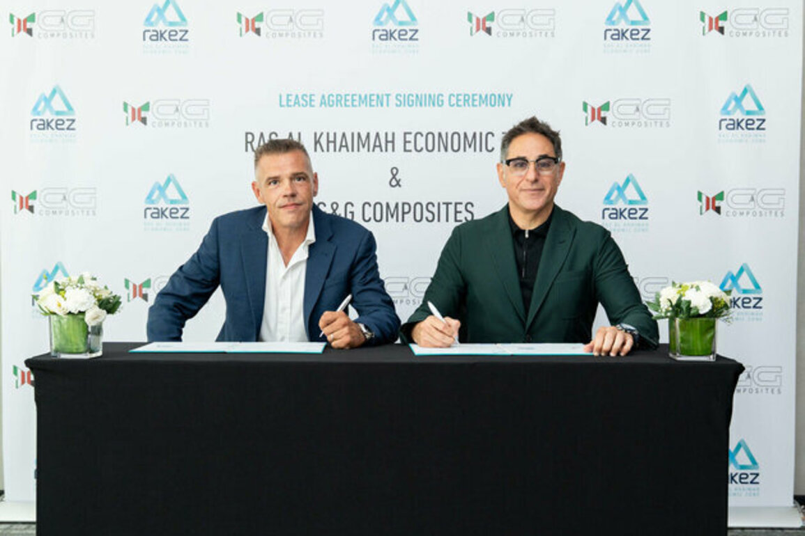 Italian composite manufacturer G&G selects Ras Al Khaimah as its regional base