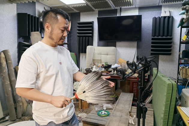 CHINA-SHANDONG-QINGDAO-FILM INDUSTRY-FOLEY ARTIST (CN)