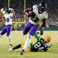 Derrick Henry rushes for 4 TD's, 216 yards as Ravens outslug Packers