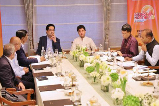 DoNER minister Scindia meets with India Inc leaders ahead of 'Rising NE Summit' for regional investment push
