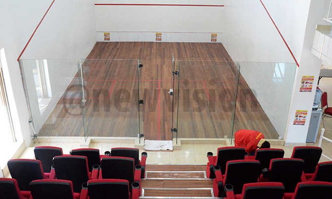 Rock Classic Hotel unveil new squash courts Rock Classic Hotel unveil new squash courts