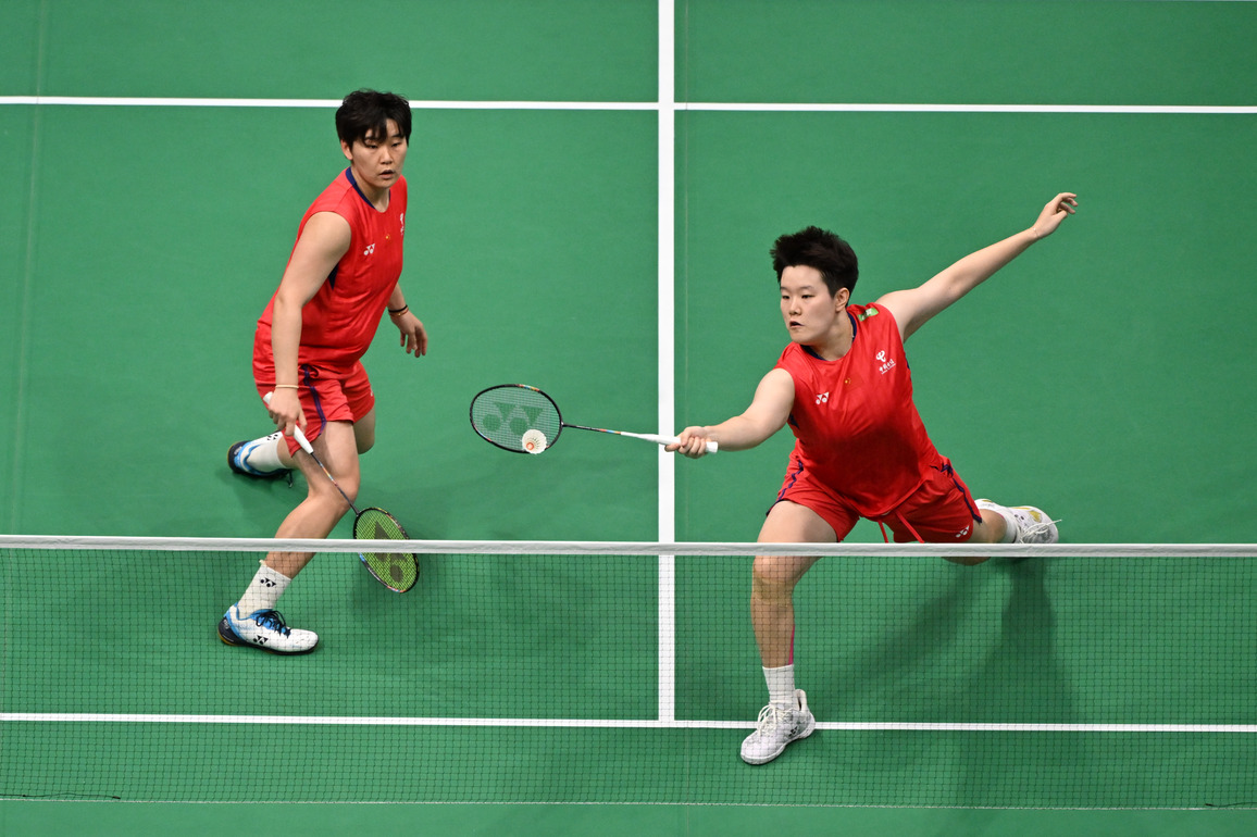 (SP)CHINA-SHENZHEN-BADMINTON-CHINA MASTERS-WOMEN'S DOUBLES (CN)