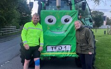 Tractor Ted and amateur cyclist complete Land's End to John O' Groats
