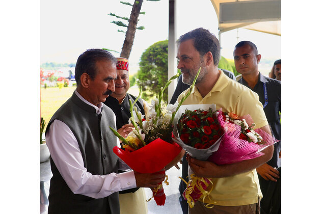 Rahul Gandhi lands in Himachal's Kangra to attend Congress Training Session