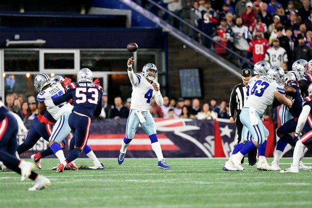 Cowboys QB Dak Prescott spotted at The Star sans boot