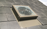 FAKRO light tunnel has no roof dome