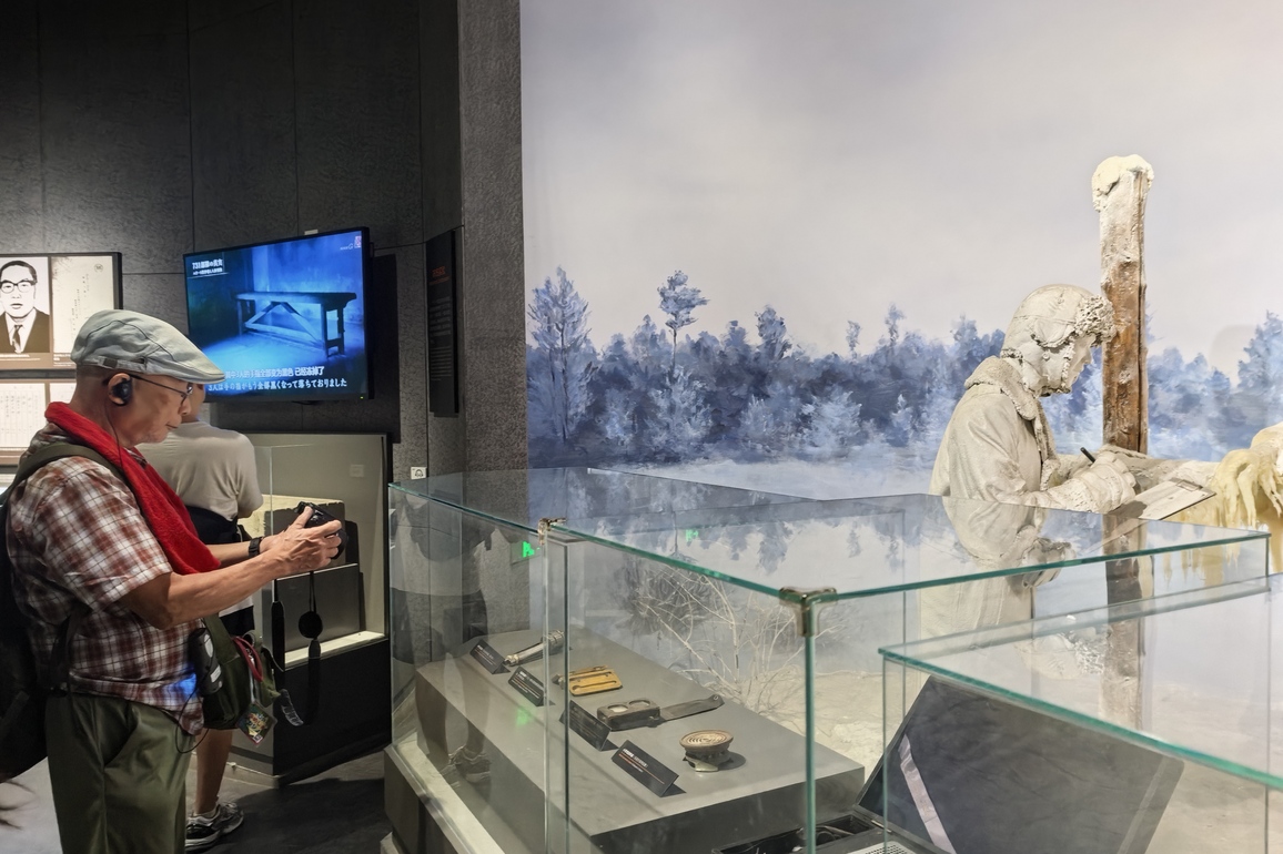 CHINA-HEILONGJIANG-HARBIN-FORMER SITE OF UNIT 731-JAPANESE DELEGATION-VISIT (CN)