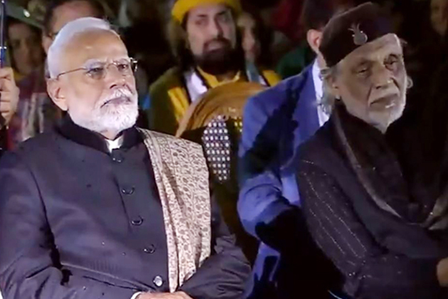 PM Modi attends Sufi music festival Jahan-e-Khusrau 2025 at Sunder Nursery