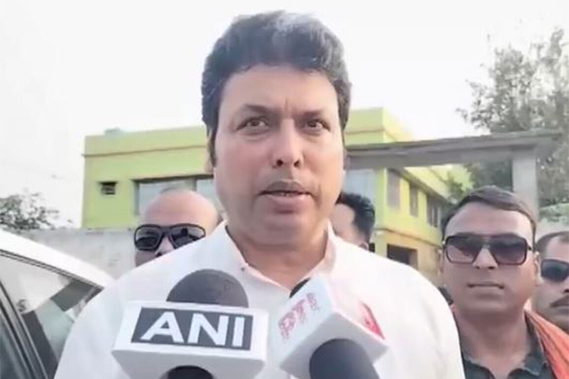"Empire of goons, jihadis created under Mamata's leadership," BJP's Biplab Kumar Deb on Basanti Bazar violence