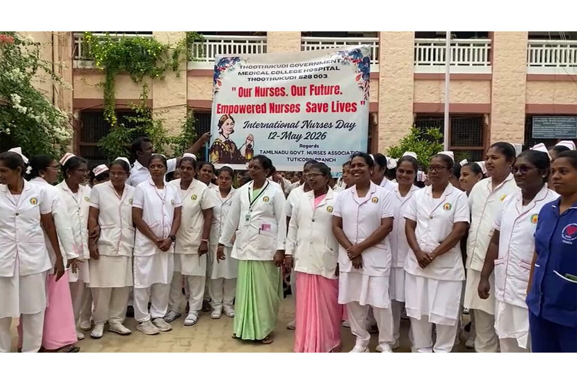 Tamil Nadu: World Nurses Day observed with awareness rally at Thoothukudi Medical College Hospital