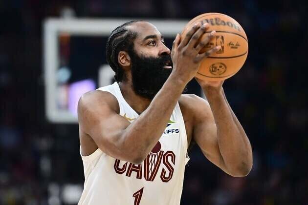 NBA roundup: James Harden scores 29,000th point in Cavs' win over 76ers
