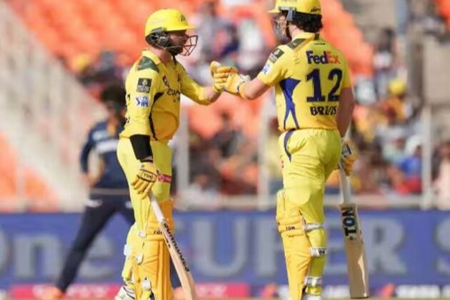 IPL 2025: Brevis' 19-ball fifty powers CSK to 230/5 in 20 overs against GT