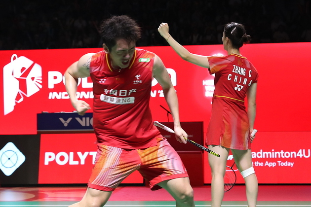(SP)INDONESIA-JAKARTA-BADMINTON-INDONESIA OPEN-MIXED DOUBLES-SEMIFINALS
