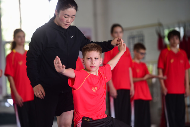 #CHINA-HEBEI-CANGZHOU-MARTIAL ART-RUSSIAN STUDENTS (CN)