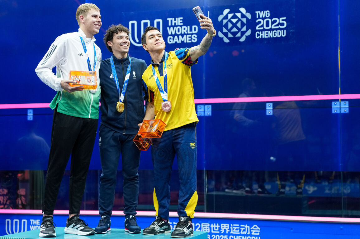 (SP)CHINA-CHENGDU-THE WORLD GAMES 2025-SQUASH-MEN'S SINGLES(CN)