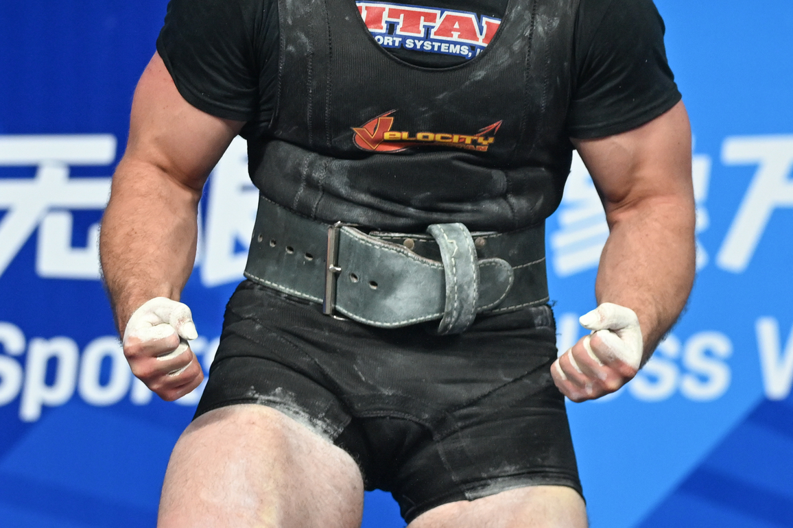(SP)CHINA-CHENGDU-THE WORLD GAMES 2025-POWERLIFTING-MEN'S EQUIPPED HEAVYWEIGHT-FINAL (CN)