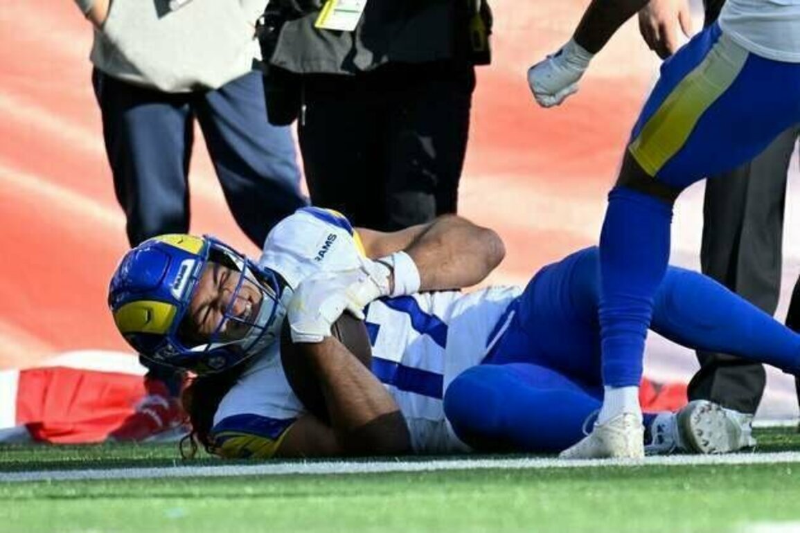 Rams WR Puka Nacua slowed with right leg injury in win over Ravens