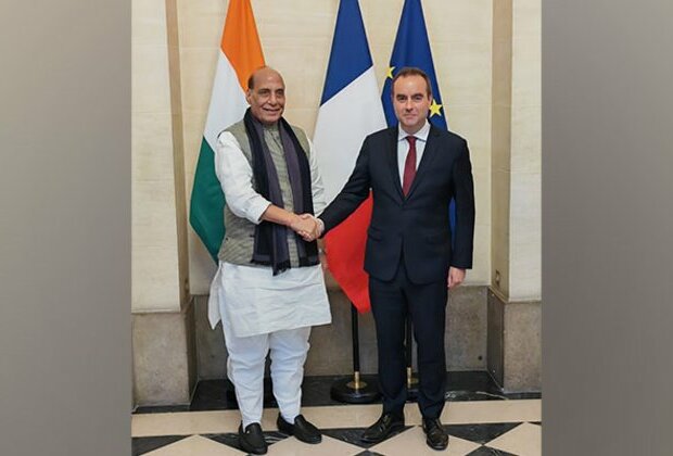 Rajnath Singh holds meeting with French Armed Forces minister, says "India-France partnership has deepened over the years"