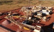  Crushed ore stockpile at Browns Range