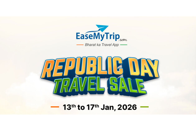 EaseMyTrip announces 'Republic Day Travel Sale', offering big savings deals across flights, hotels, buses and more