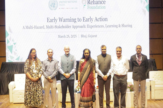 Gujrat: Innovative, accessible, actionable early warning solutions highlighted at Reliance Foundation and UN India convening