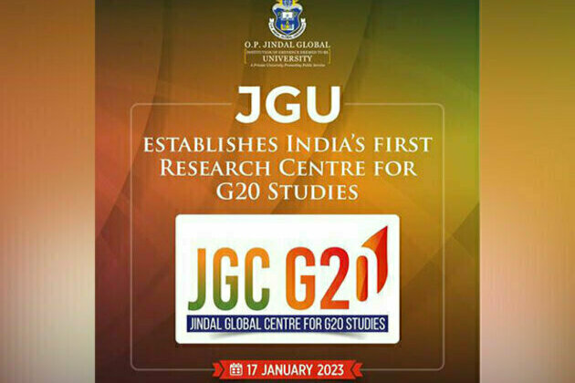 O.P. Jindal Global University establishes India's first research center on G20 Studies