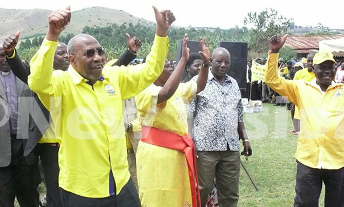 Rugunda combs support for NRM flag-bearers in Rukiga Rugunda combs support for NRM flag-bearers in Rukiga