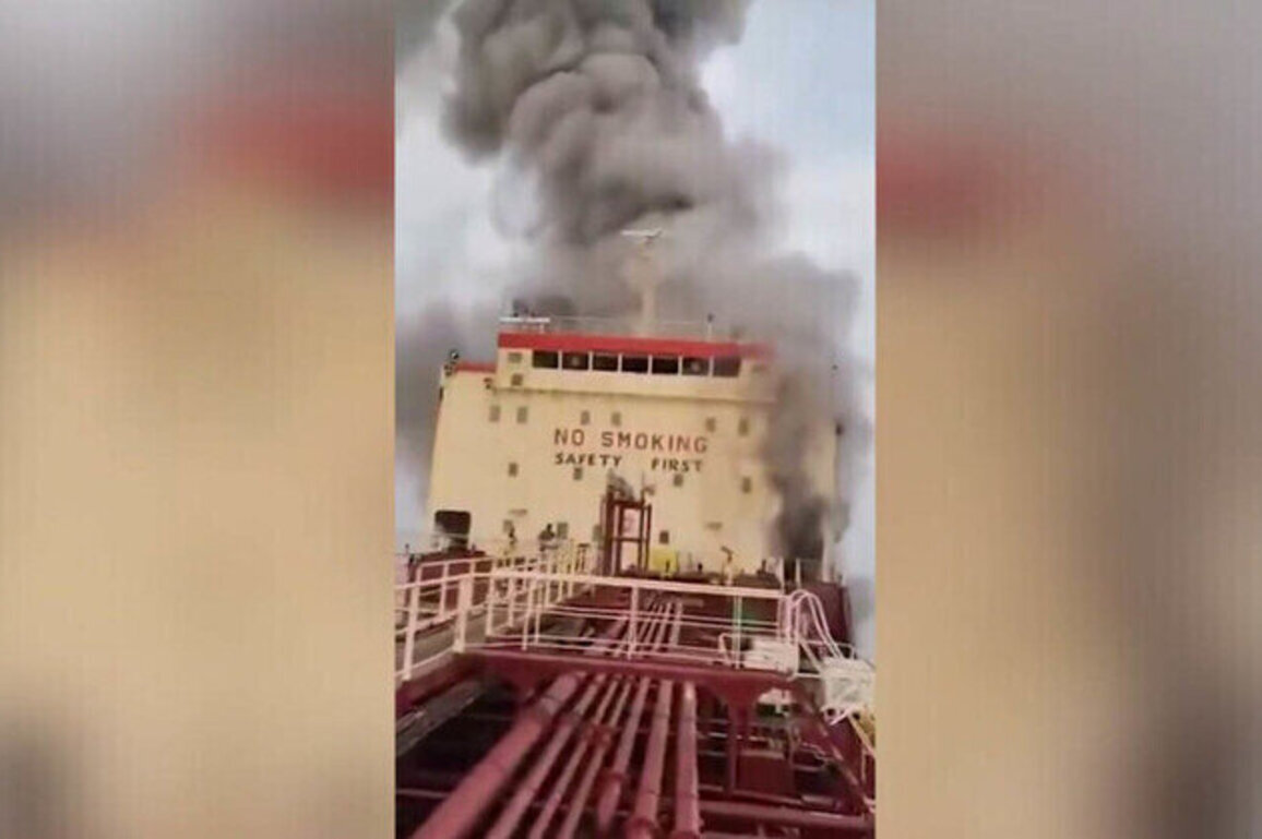 Oil tanker attacked off coast of US ally 