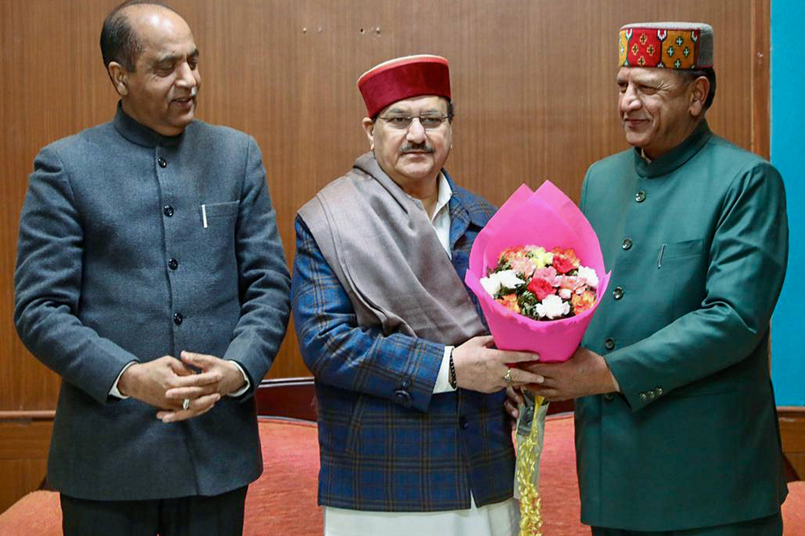 'Time has come to uproot corrupt HP govt', says Jai Ram Thakur at BJP felicitation event in Shimla