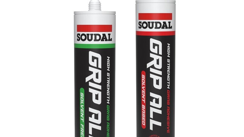 Soudal launch GRIP ALL Grab Adhesives