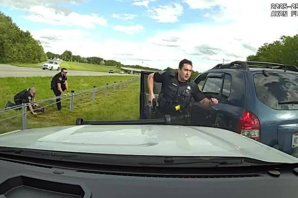 Video- Stop sticks end pursuit after woman strikes Ohio cruiser, flees traffic stop