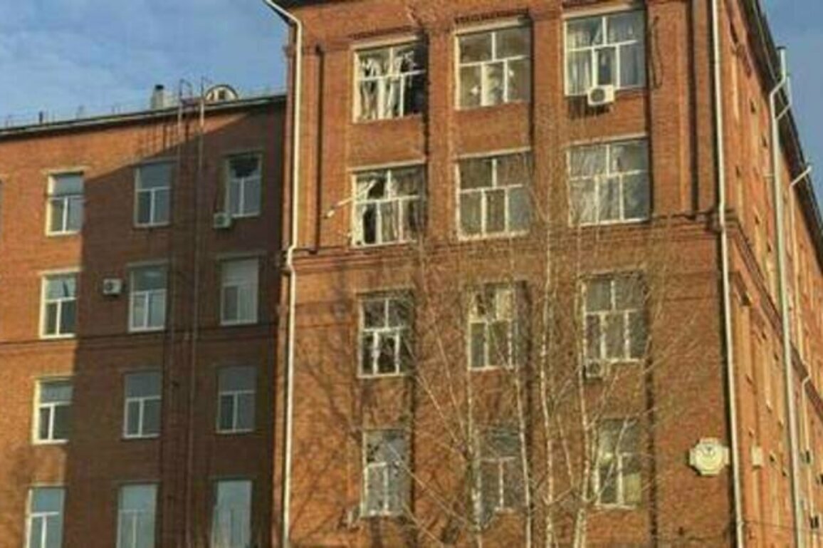 Hospital damaged in Ukrainian drone attack deep inside Russia
