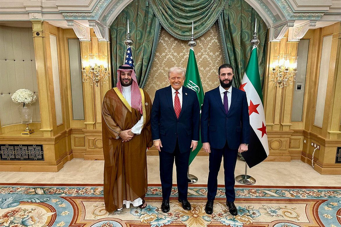 Trump holds talks with Syrian leader and Saudi Crown Prince on Russia-Ukraine, Israel-Hamas