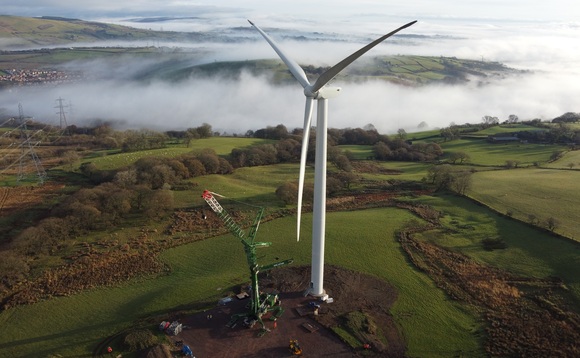 The Graig Fatha wind turbine in South Wales | Credit: Ripple Energy