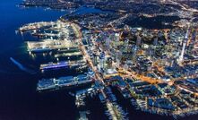 Crews have controlled a coal fire on a ship in Auckland harbour.