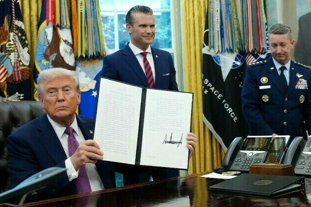 Trump orders name change for Department of Defense