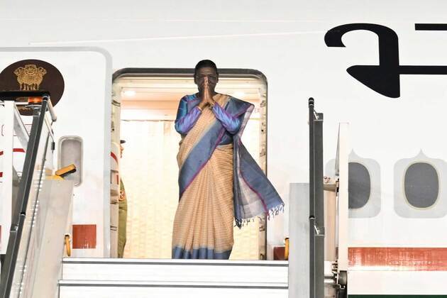 President Droupadi Murmu arrives in New Delhi after concluding historic three-nation European visit