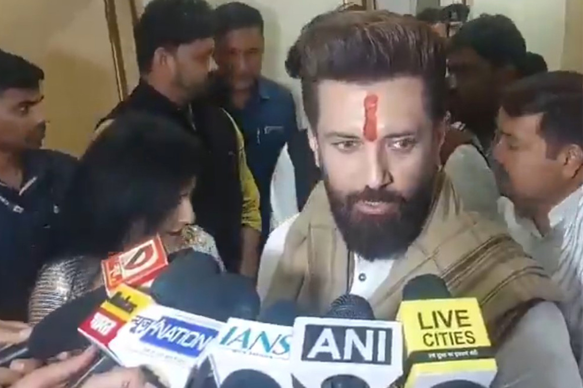 "All 5 Rajya Sabha MPs from Bihar will be from NDA": Chirag Paswan ahead of RS polls