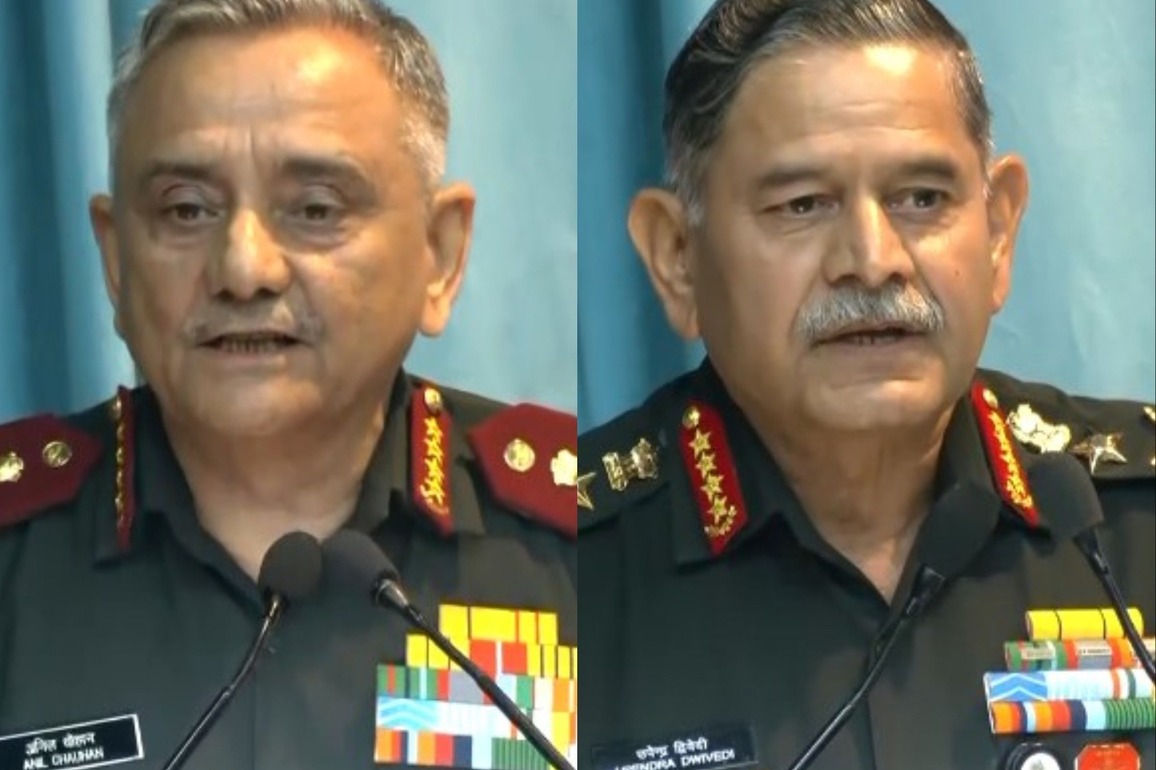 CDS Gen Anil Chauhan, COAS Gen Upendra Dwivedi highlight necessity of civil-military fusion