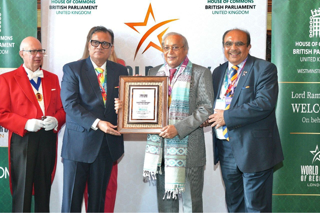 The 8th Awards ceremony of World Book of Records celebrated achievers from UK, Europe, Africa & Asia gathering 120 delegates at the UK Parliament