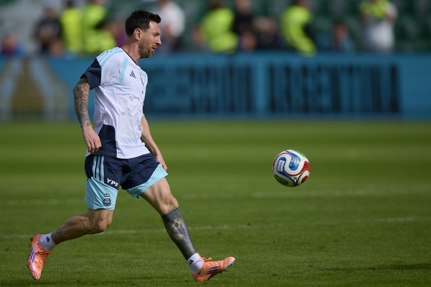 (SP)SPAIN-ELCHE-FOOTBALL-TEAM ARGENTINA-TRAINING SESSION