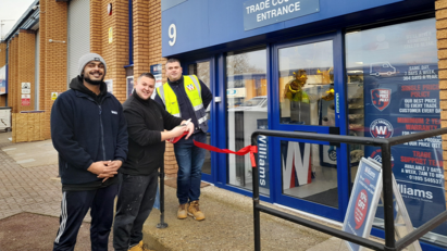 Williams opens its 50th trade counter 